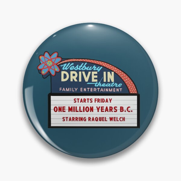 Artikelvorschau, Retro Drive-In Film Eine Million Jahre vor Christus. Festzelt entworfen und verkauft von SketchyThingz.