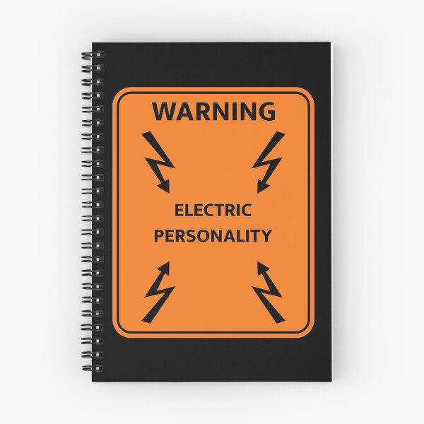 Item preview, Highway style workplace sign "Warning Electric Personality". Office humor designed and sold by MultistorieDog.