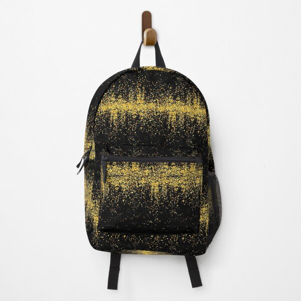 Item preview, Golden Glitter Black Background designed and sold by lastechance.