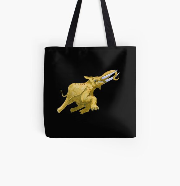 Trevor, the Flying Elephant All Over Print Tote Bag