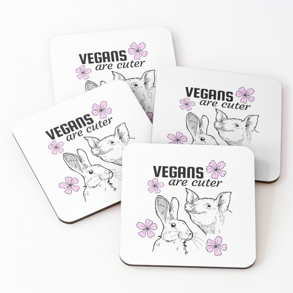 Item preview, Vegans are cuter, and that's true designed and sold by Purr95.