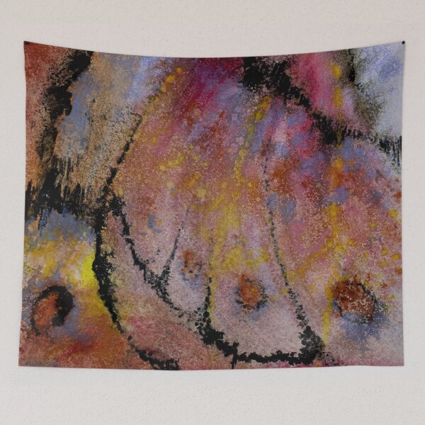 Item preview, Watercolor abstraction "Mariposa 3" designed and sold by AlissNikolina.