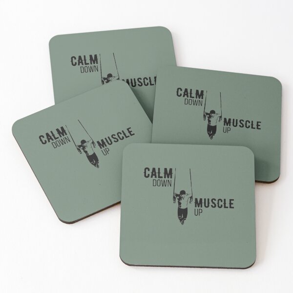Item preview, Calm Down, Muscle Up Black designed and sold by Ensjodesigns.