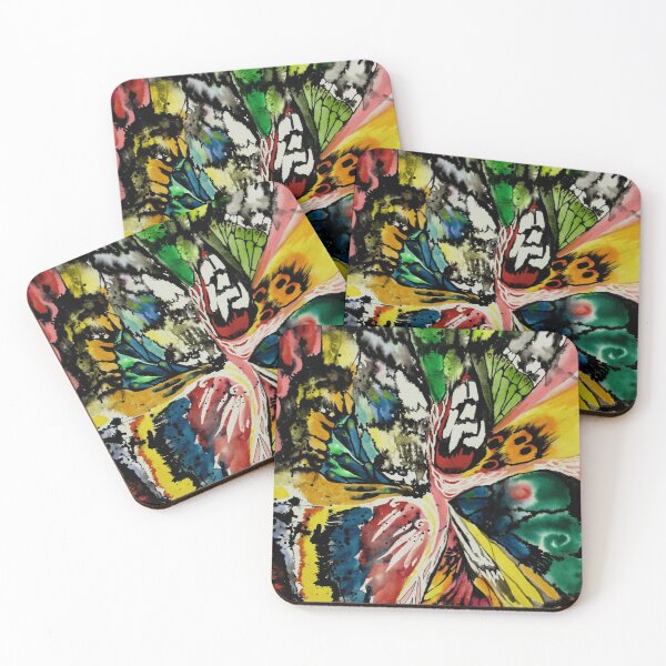 Item preview, Watercolor abstraction "Butterfly Effect VI" designed and sold by AlissNikolina.
