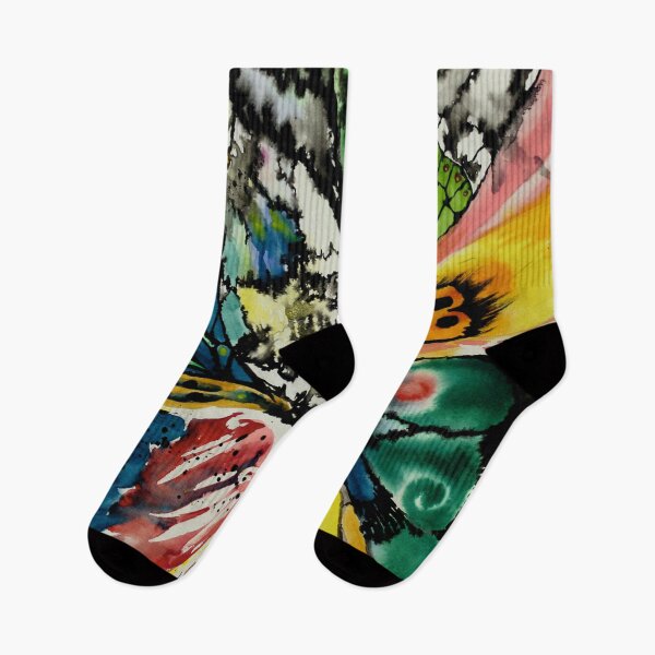 Item preview, Watercolor abstraction "Butterfly Effect VI" designed and sold by AlissNikolina.