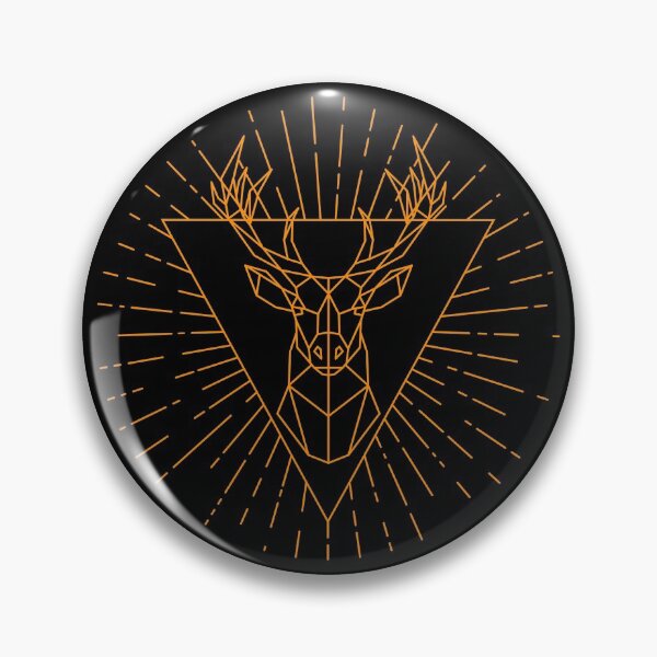 Item preview, Geometric deer design designed and sold by Dolyaz.