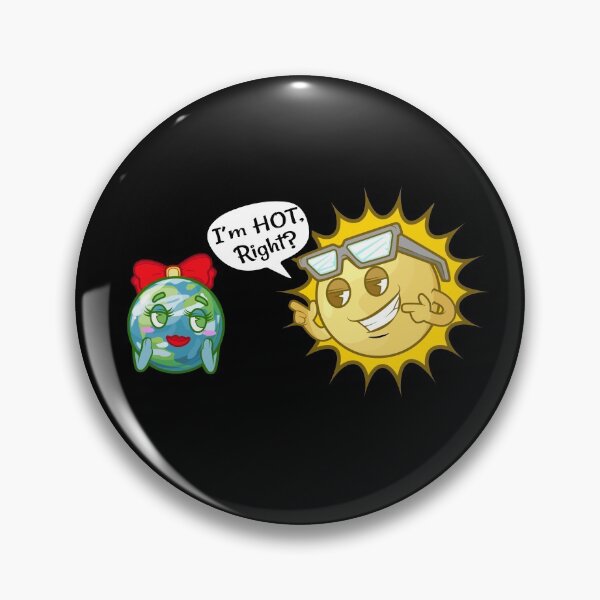 Item preview, I'm Hot Right? Funny Sun Quote Solar System Sun And Earth Gear designed and sold by DynamicDesign.