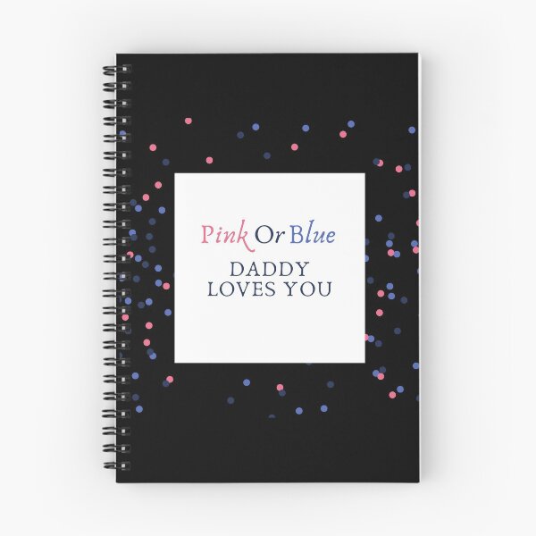 Aperçu de l'œuvre Papa rose ou bleu t'aime créée et vendue par mnaddaf.