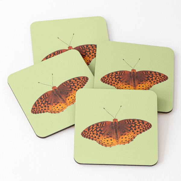 Item preview, Orange Butterfly (Green BG) designed and sold by FilipeFerreira.