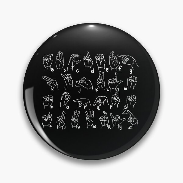 Item preview, ASL Chart: Outline  designed and sold by rmcbuckeye.