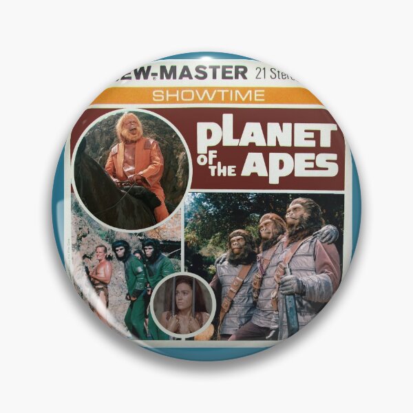 Item preview, Retro View Master Reels Cover Planet Apes designed and sold by SketchyThingz.