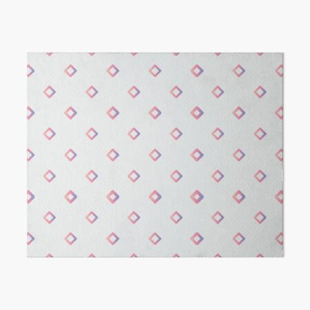 Item preview, Cute Pink and Purple Diamond Pattern designed and sold by Dream Big! by E. H..