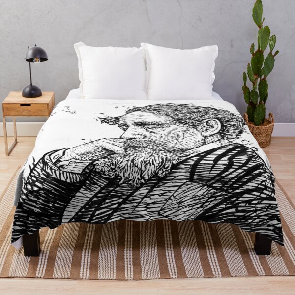 Item preview, CHARLES DICKENS - ink portrait .1 designed and sold by lautir.