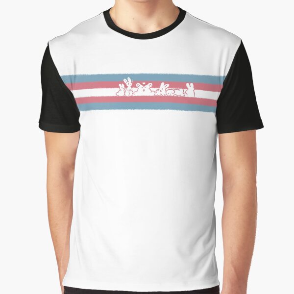 Trans Pride Rabbits Graphic T-Shirt