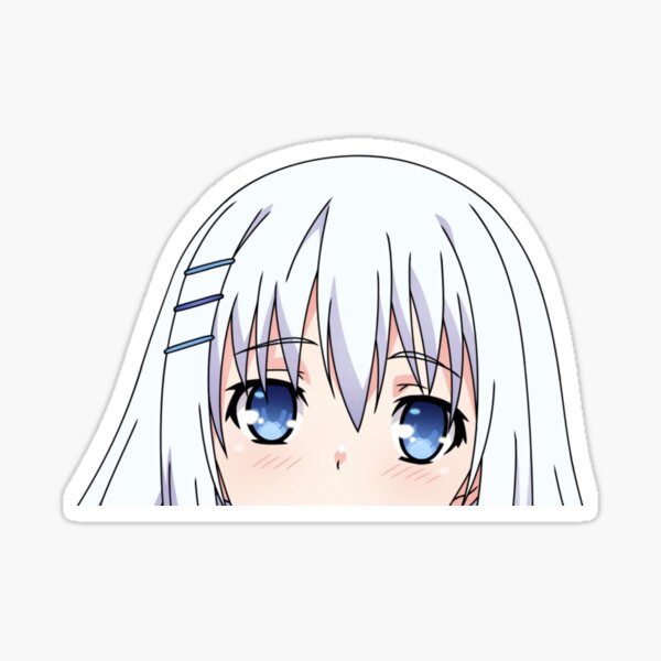 Origami Tobiichi Peeker Sticker