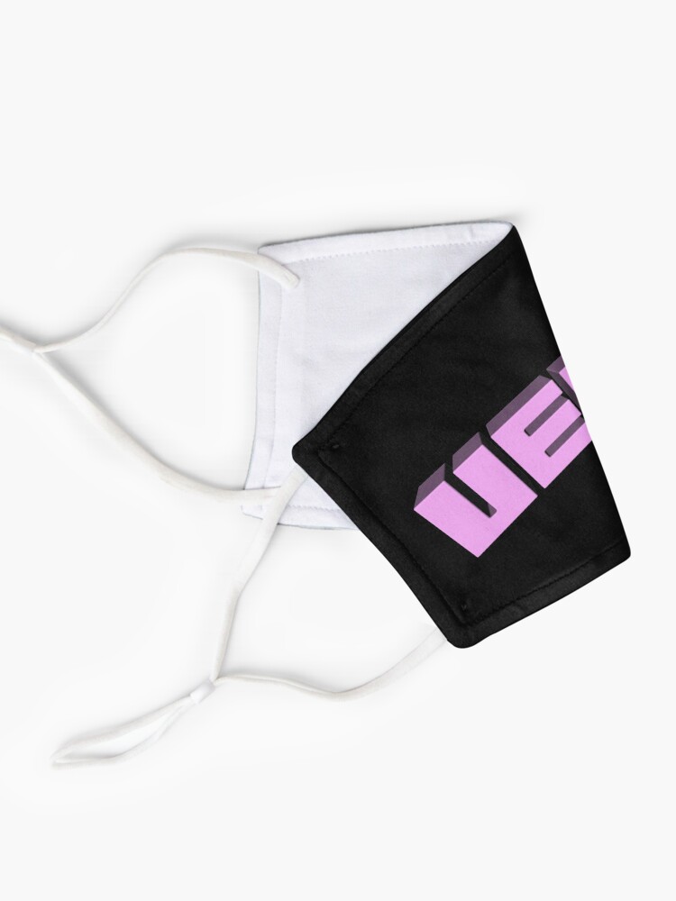 Thumbnail 2 of 5, Mask, Vegan LLC3D - pink designed and sold by reIntegration.