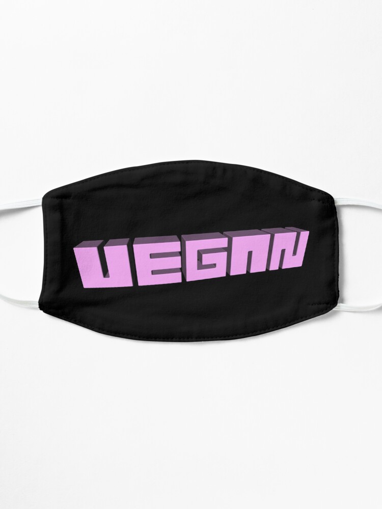 Thumbnail 3 of 5, Mask, Vegan LLC3D - pink designed and sold by reIntegration.