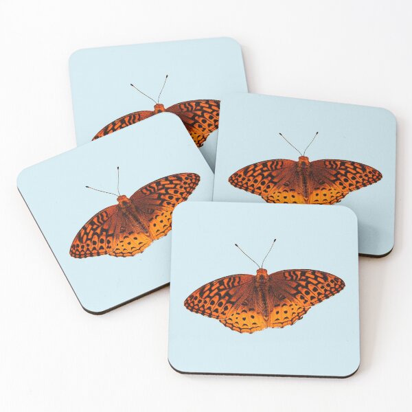 Item preview, Orange Butterfly (Blue BG) designed and sold by FilipeFerreira.