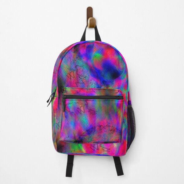 Item preview, Psychedelic Gradient Symmetry 3 (neon pink heart) designed and sold by Discordant Dreams Art.