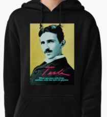 Nikola Tesla Pullover Hoodie