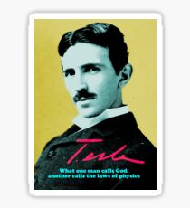 Nikola Tesla Sticker