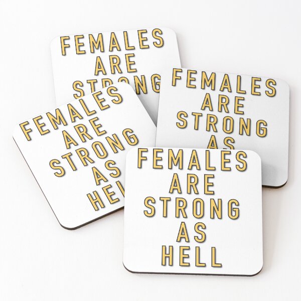 Item preview, Females Are Strong As Hell designed and sold by DigitalDesignKS.