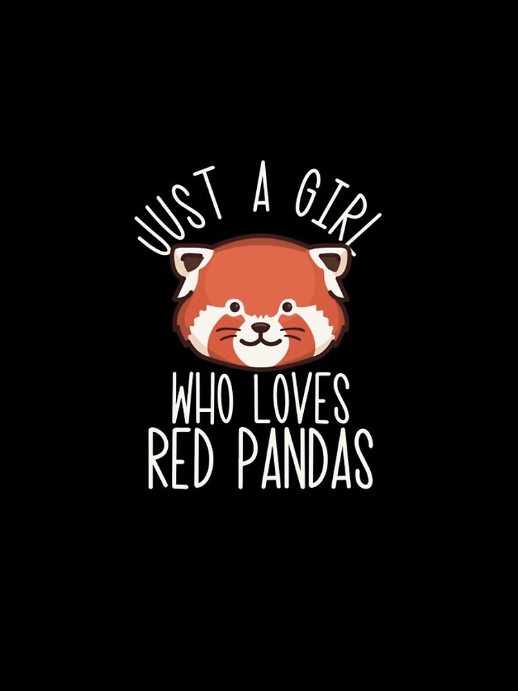 Imagen 4 de 4, Funda de iPhone con la obra Just A Girl Who Loves Red Pandas Lover Cute Red Panda Gear, diseñada y vendida por DynamicDesign.