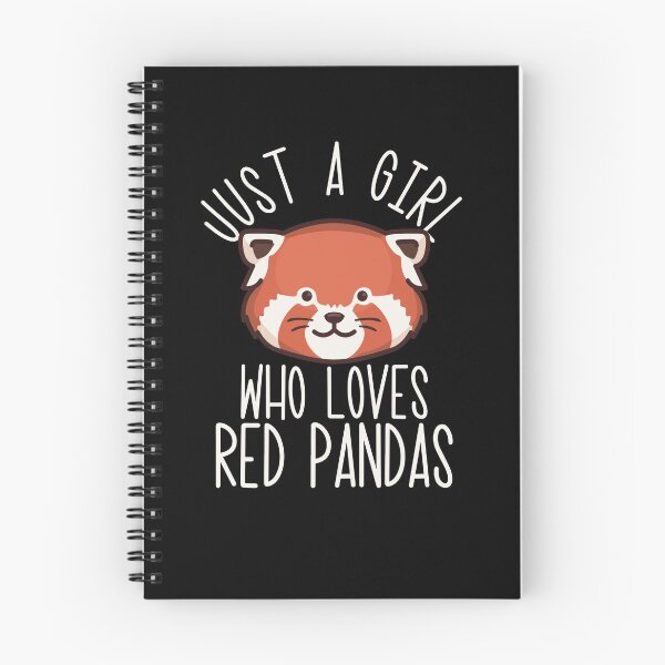 Item preview, Just A Girl Who Loves Red Pandas Lover Cute Red Panda Gear designed and sold by DynamicDesign.