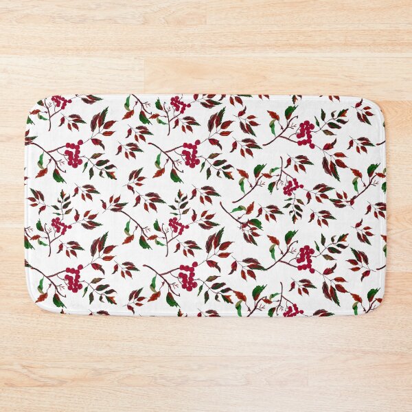 Item preview, Red berries background designed and sold by Sevilka.