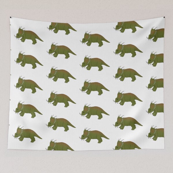 Item preview, Styracosaurus Dinosaur Ceratopsian Drawing designed and sold by VincentNiek.