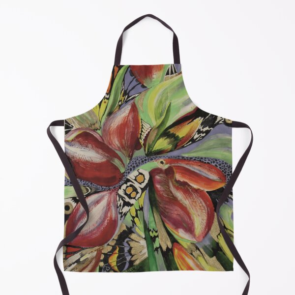 Item preview, Watercolor abstraction "Milanese Amarilis" designed and sold by AlissNikolina.