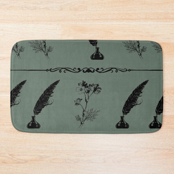 Item preview, Vintage Pattern Flower And Feather designed and sold by EvelinePatterns.