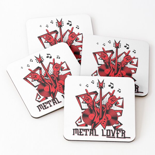 Item preview, Metal Lover Retro Rock - Hipster/Music/Meme designed and sold by Desandu.