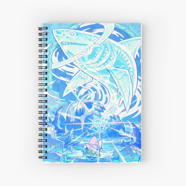 Ghostly Shark Spiral Notebook