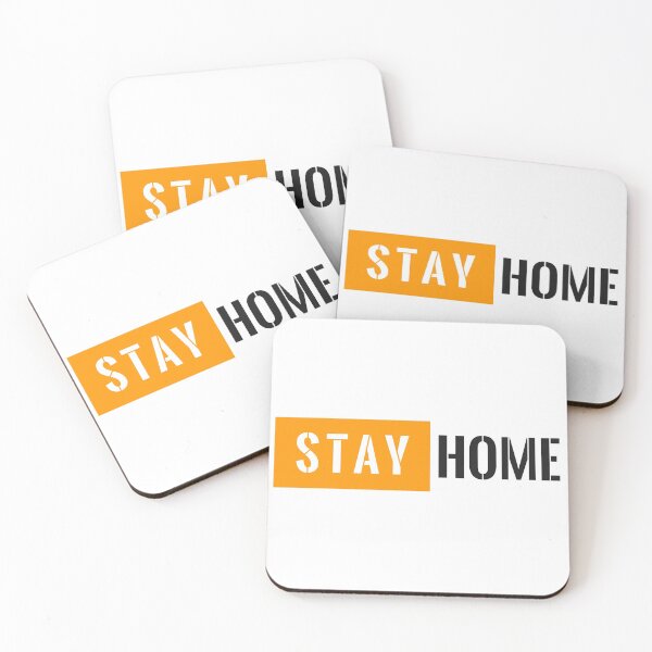 Item preview, Stay Home apparel in Orange Sharp Edges classic designed and sold by Mobile Cases Store.