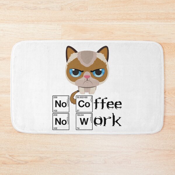Artikelvorschau, No Coffee No Work | Periodic Table entworfen und verkauft von Petra Becker.