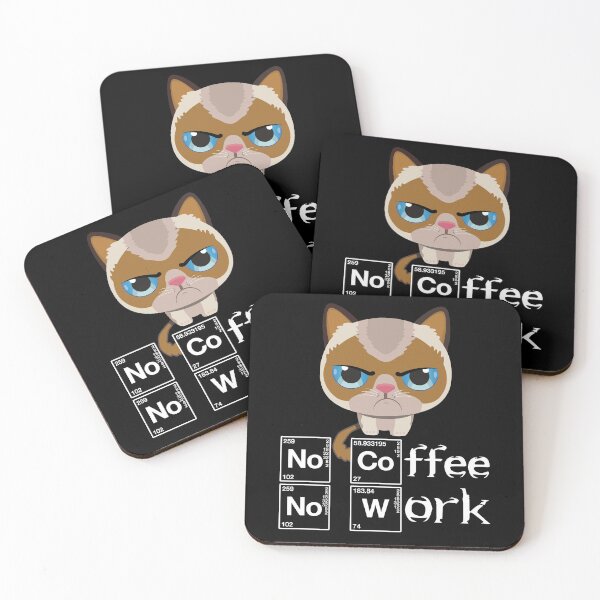Item preview, No Coffee No Work | Periodic Table designed and sold by Petra Becker.