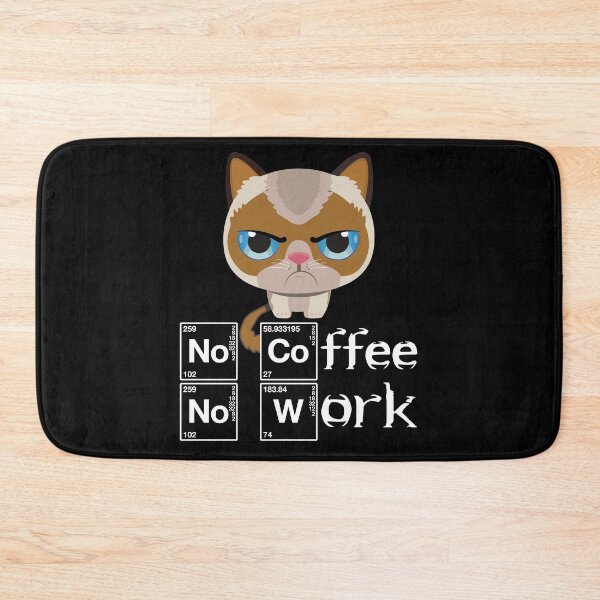 Artikelvorschau, No Coffee No Work | Periodic Table entworfen und verkauft von Petra Becker.