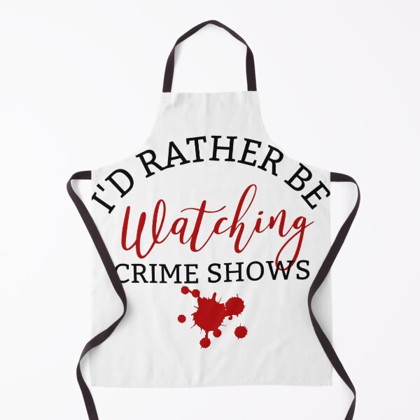 Item preview, Crime Show Watching designed and sold by TraceysTreasure.
