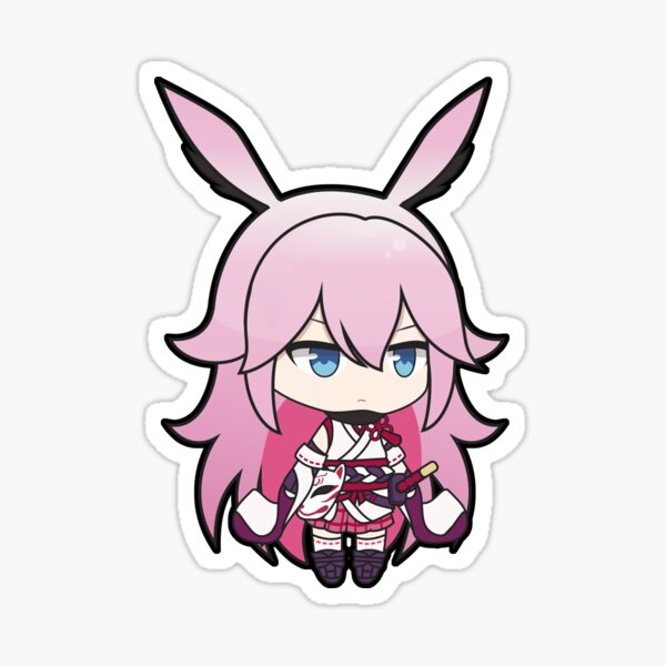 Yae Sakura Honkai Impact 3rd Sticker For Sale By Kyrawaifu Redbubble 1910