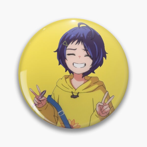 Item preview, Cute Girl Ai Ohto (Yellow BG) designed and sold by FilipeFerreira.