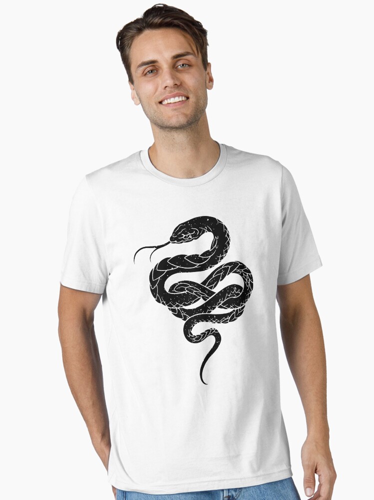 Camiseta esencial for Sale con la obra «Serpiente Mamba Negra» de