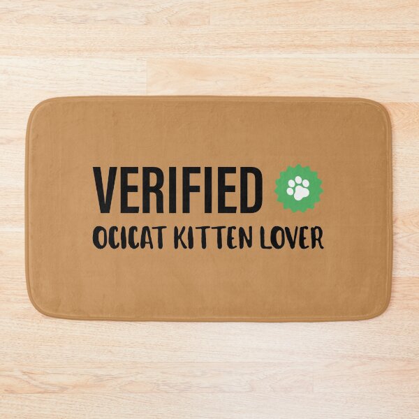 Item preview, Verified | Cat Lover | Ocicat Cat | Brown designed and sold by Fluffy-Vectors.