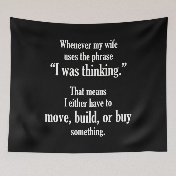 Item preview, Wife Husband Renovating House Flat Funny Quote Gift designed and sold by TheAplus.