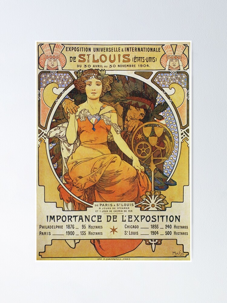 "Exposition Universelle Internationale De St Louis Mucha 1904 Worlds