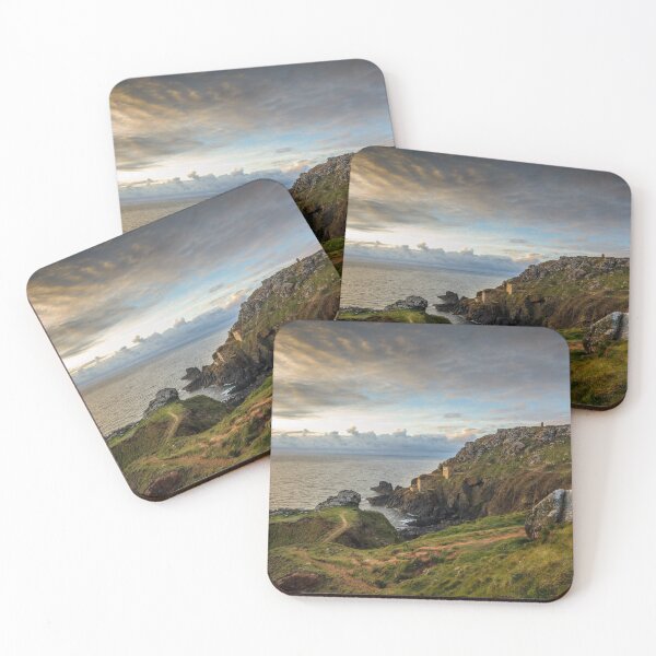 Item preview, Sunset at the Botallack Tin Mines in West Cornwall designed and sold by heidipics.