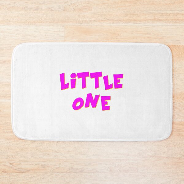 Item preview, Pink and Orange Little One text designed and sold by babyjoonie.