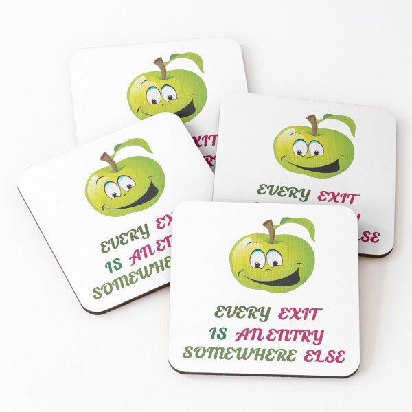 Item preview, Every exit is an entry somewhere else. designed and sold by IVEKDESIGN.