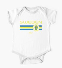 Football - Sweden (Away Black) One Piece - Short Sleeve