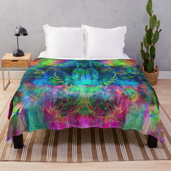 Item preview, Sweet Dizzy Skull (psychedelic) designed and sold by Discordant Dreams Art.